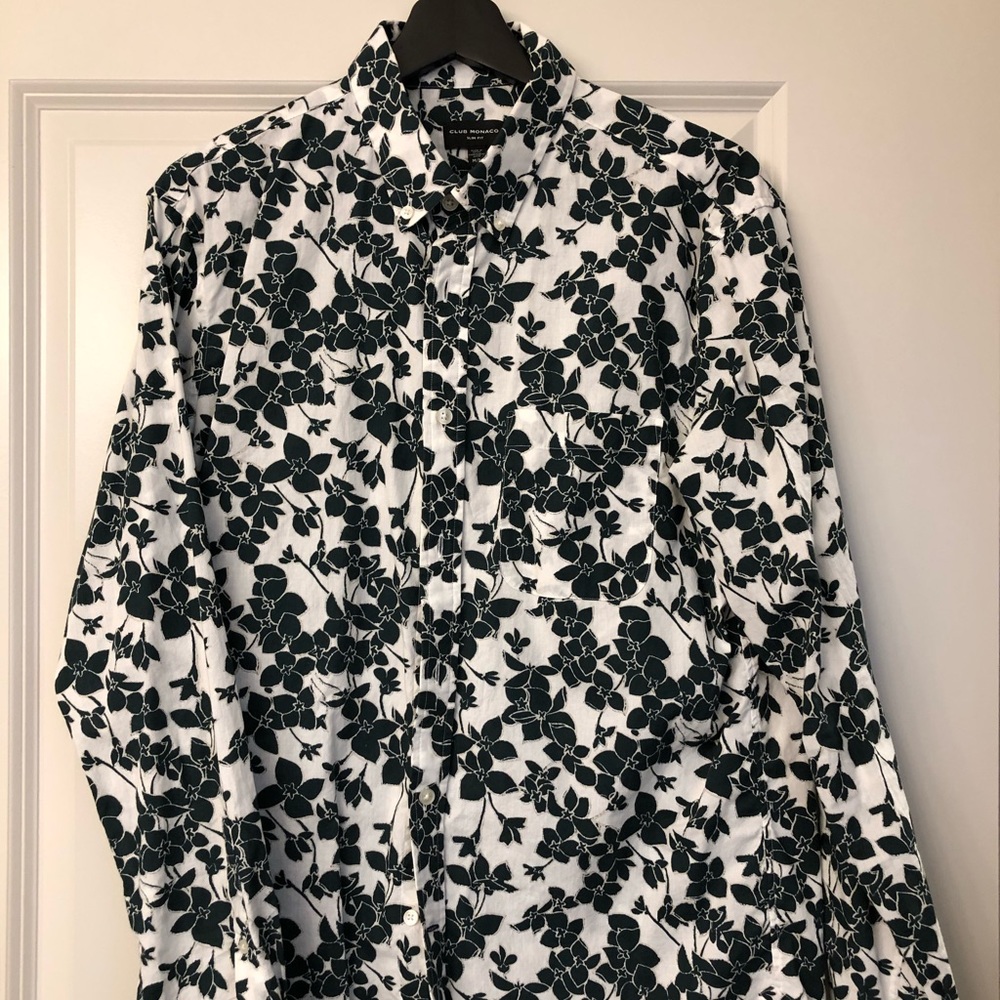 Club Monaco button shirt